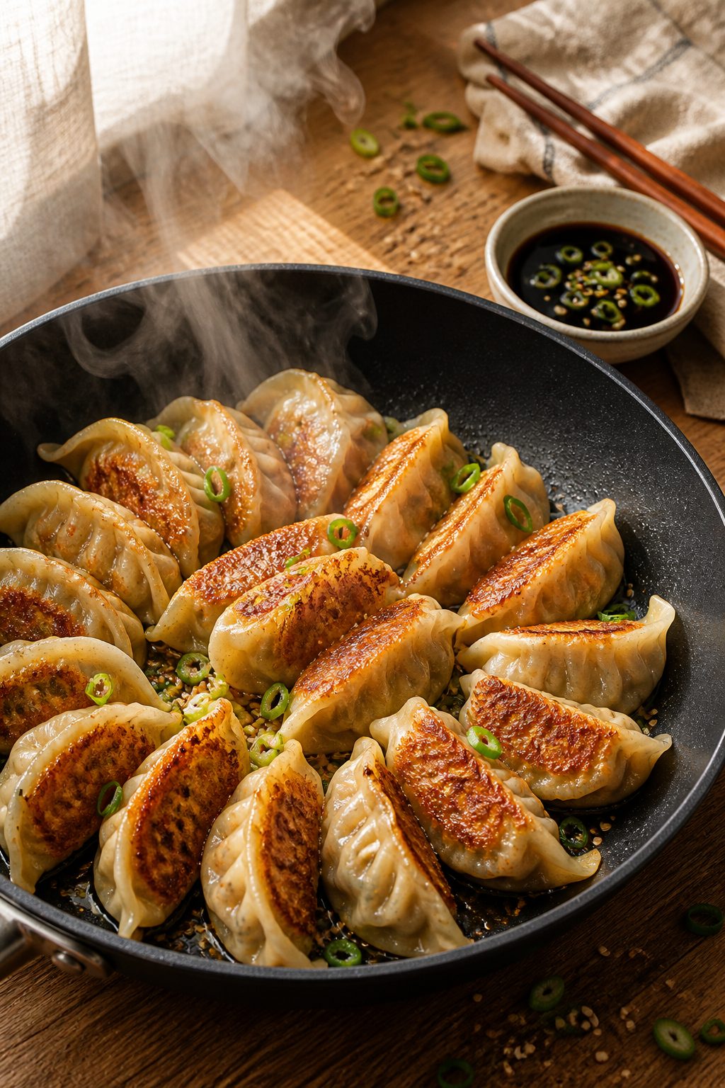 Pork and Cabbage Potstickers