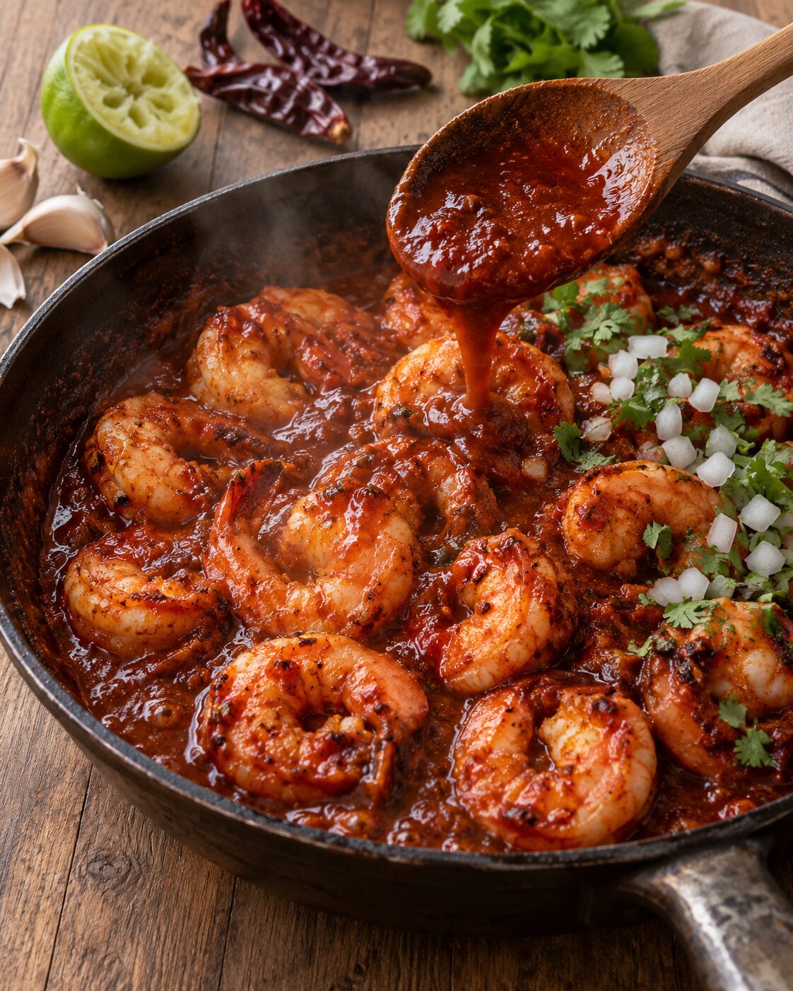 Camarones a la Diabla (Mexican Deviled Shrimp)